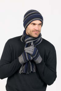 Striped Beanie - Native World