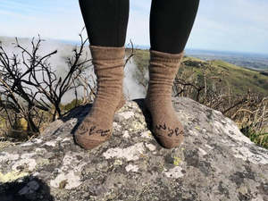 Adult Merino Socks: Possum Wool Casual Socks by Wyld