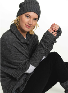 Cable Glovelets by Koru Knitwear - available in 10 colours