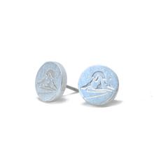 Jewellery Collection: Mighty Maunga Silver Earrings - Keke Silver
