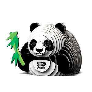 Eugy Panda 3D Model Kit