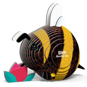 Games Puzzles And Jigsaws Collection: Eugy Bumble Bee 3D Model Kit