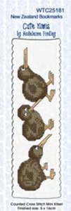 Craft Collection: Cross Stitch Bookmark Kits - Cute Kiwis