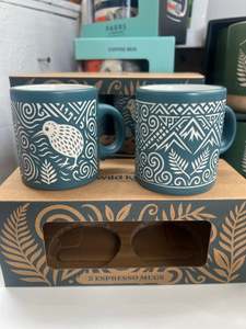 WK Expresso Mugs x2 Set