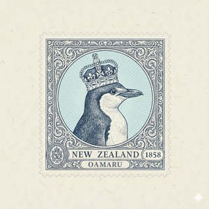 Stamp - Overseas $4.00 value (Greeting Card)
