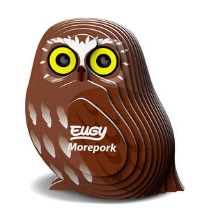 Eugy Morepork 3D Model Kit
