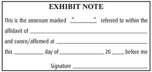 5 Exhibit Note JP Stamp