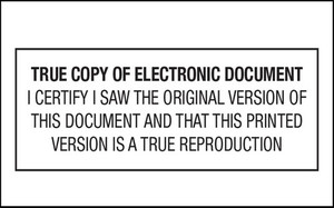 Products: Electronic Document JP Stamp