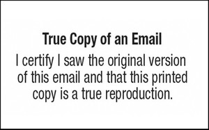 Products: Original of an Email JP Stamp