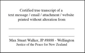 Certified Transcript JP Stamp