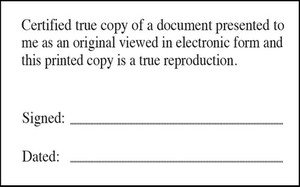 SMS, electronic form reproduction JP Stamp