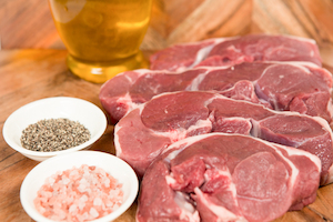 NZ Lamb Leg Steak, Boneless
