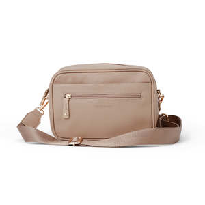 Luxury Bag Collection: HARPER CROSS BODY BAG Natural Pebble
