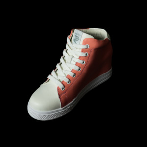 Sneaker Heels: Bodker Sneaker Heels Peach New Version