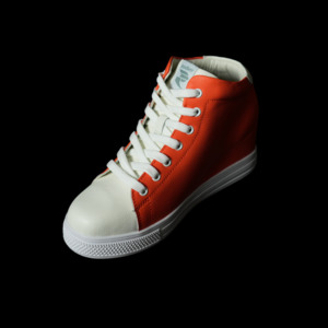 Sneaker Heels: Bodker Sneaker Heels Orange New Version