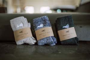 socks: Merino single pair