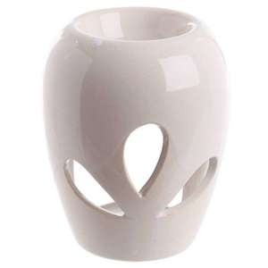 Oil Burners Fragrance Oils Soy Wax Melts: Curvy White Oil Burner