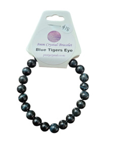 Blue Tigerseye 8mm Bracelet