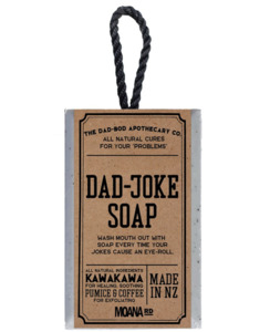 Gifting Guide: Moana Road Dad Joke Dad Bod Soap - Brand-Moana Road : Preview & District NZ Women's Fashion Online - MOANA ROAD S22