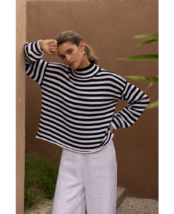 Blak Hold Me Back Jumper - Brand-Blak : Preview & District - Blak S24