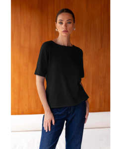 Blak Serenity Tee - Brand-Blak : Preview & District - Blak W24