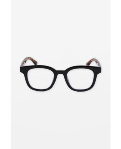 Products: Stella + Gemma Fitzroy Readers - Black/Tort - Brand-Stella & Gemma Accessories : Preview & District NZ Women's Fashion Online - Stella + Gemma S24