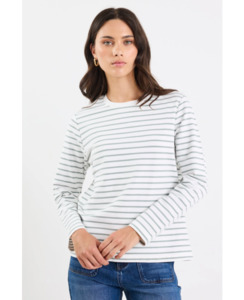 Products: Re: Union Tether LS Boxy Tee - Brand-F&F Labels (Among The Brave, Stories Be Told, Re-Union, Ivy + Jack, By Rosa) : Preview & District NZ Women's Fashion Online - F&F Re: Union AW26 Tee