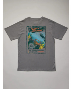 Products: Just Another Fisherman Cracks & Crevasses Sea Tee - Brand-Just Another Fisherman : Preview & District NZ Women's Fashion Online - JUST ANOTHER FISHERMAN SS25