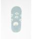Stella + Gemma No Show Socks - Blue/Baby Blue Flowers - Brand-Stella & Gemma&hellip;