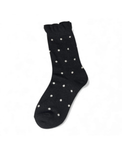 Products: Minx Dot Frill Sock - Brand-Minx : Preview & District NZ Women's Fashion Online - Minx AW26