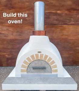 800mm Pizza Oven Building Kit - Primal Premium 800 Pack