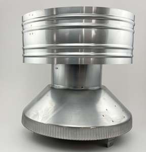 Chimney Cowls: Combination Cowl to suit 150mm flue inside and 250mm flue outside