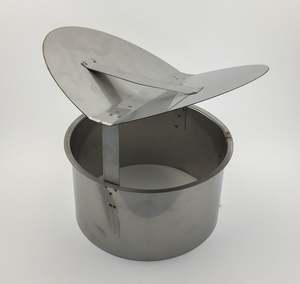 Chimney Cowl 'Butterfly' Style. To suit 150mm or 200mm Flue Pipe