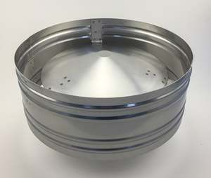 Chimney Cowls: Anti Downdraft Cowl (Rain Cap) Five sizes Available