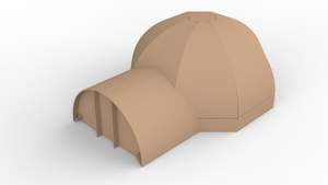 600mm Cardboard Oven Mould - just the basic mould