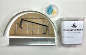 Door Mould for 600mm Pizza Oven - Complete Kit