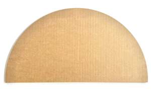 Door Moulds And Parts: Door Template for 600mm Oven - Just the Cardboard Shape