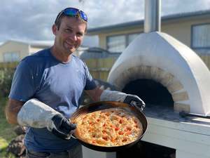 Cooking Tools And Toys: Paella Pan, 400mm, Iron, NZ Made, Commercial Grade