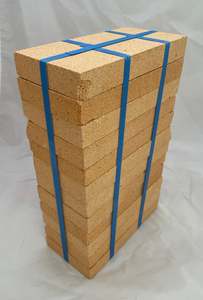 Fire Brick Seconds Grade: Fire bricks 230 x 114 x 30mm Seconds Grade, Lot of 12 bricks