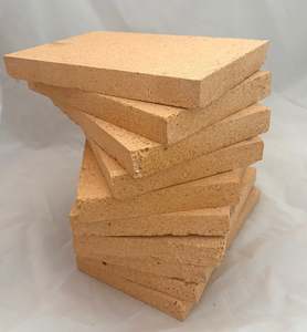 Fire Brick Seconds Grade: Firebricks 250x150x25mm seconds grade lot of 10