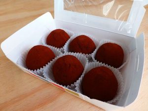 Dark Chocolate Truffles - box of six - Primal Wellington