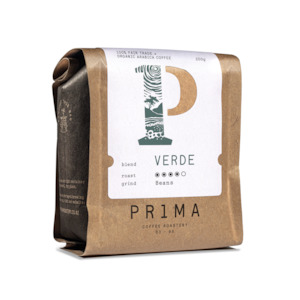 Coffee: Verde Fairtrade Organic