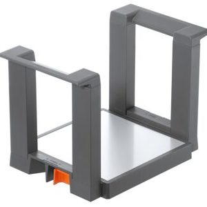 Rattan Stand Medium with Glass Plate