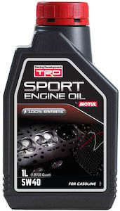 TRD SPORT ENGINE OIL 5W40 FOR GASOLINE 1L