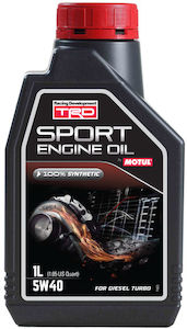 TRD SPORT ENGINE OIL 5W40 FOR DIESEL 1L