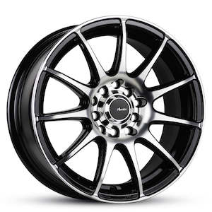 15X6.5 WINNER 38 10/100/114.3 GLOSS BLACK FP (RO)