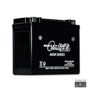 Battery: YTX20-BS 12V 18AH POWERSPORT BATTERY