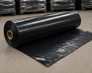 Black Polythene Roll 4m x 25m (100m²)