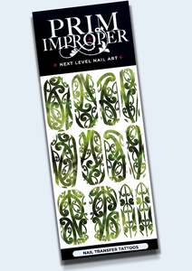 Mana Maori: POUNAMU TE AO MĀRAMA NAIL TRANSFER TATTOOS | LIGHT