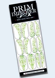 MĀORI NAIL FOILS | HINEMOANA | LIME GREEN